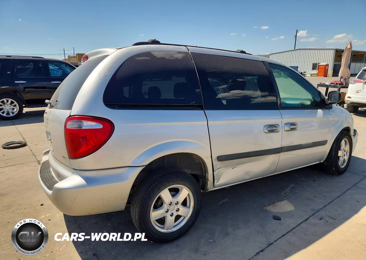 2006 Dodge Caravan Sxt VIN:1D4GP45R06B660306 - 3