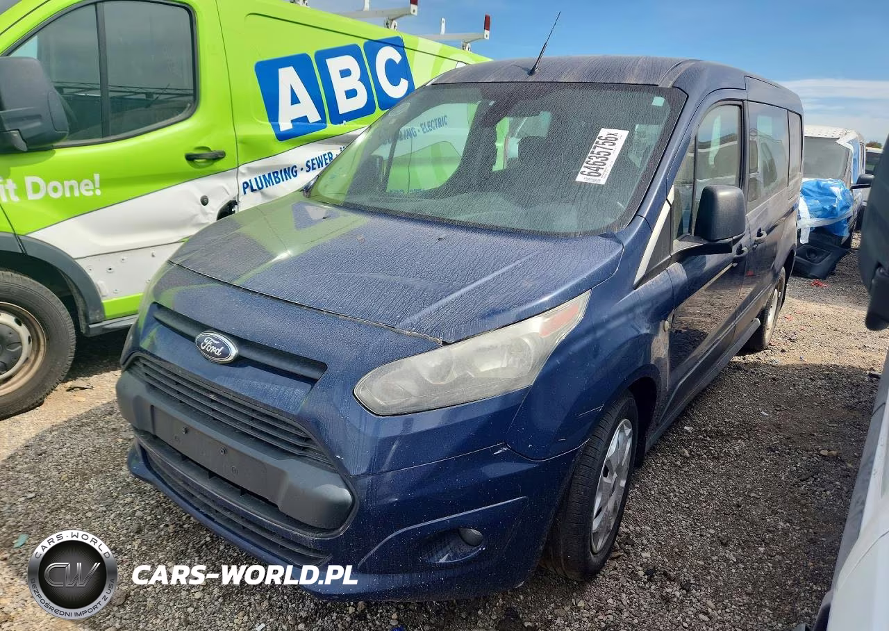 2014 Ford Transit Connect Xlt Delivery Van VIN:NM0LS7F75E1165514 - 1
