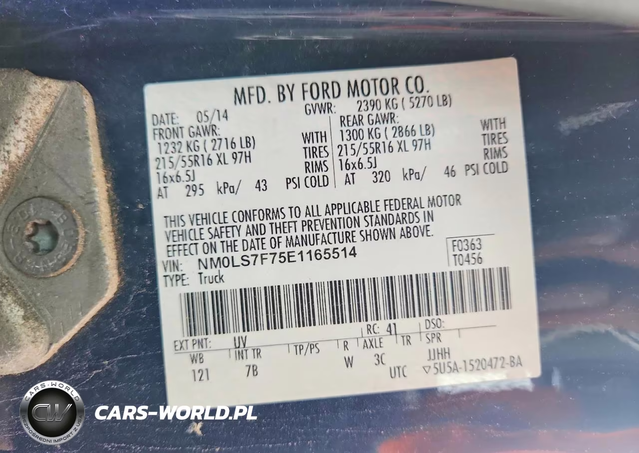 2014 Ford Transit Connect Xlt Delivery Van VIN:NM0LS7F75E1165514 - 13