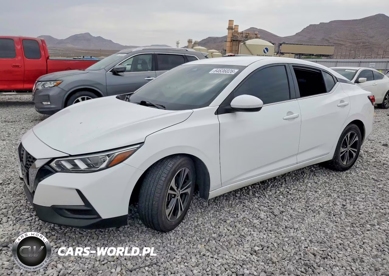 2022 Nissan Sentra Sv VIN:3N1AB8CV8NY223875 - 1