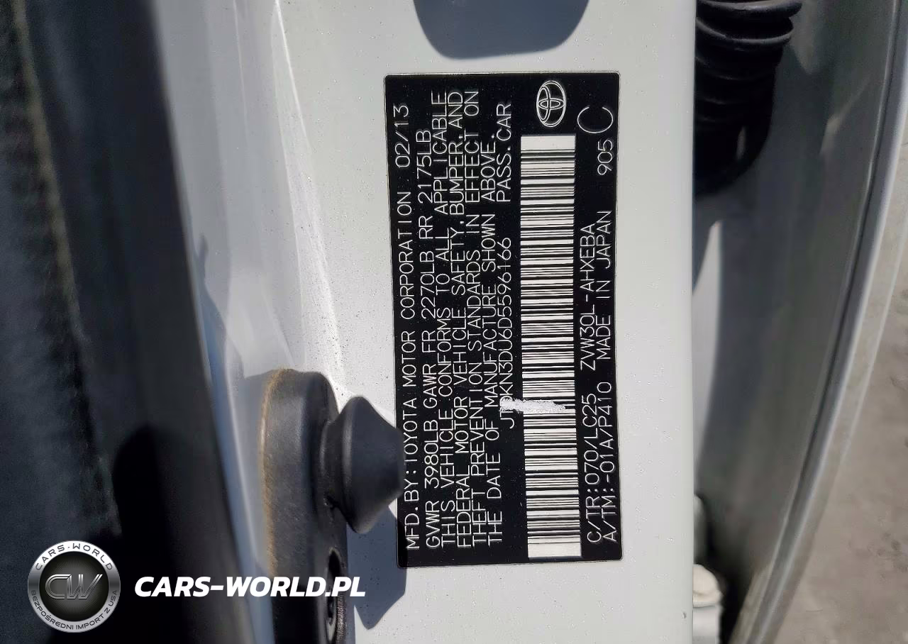 2013 Toyota Prius Persona Series Se VIN:JTDKN3DU6D5596166 - 12