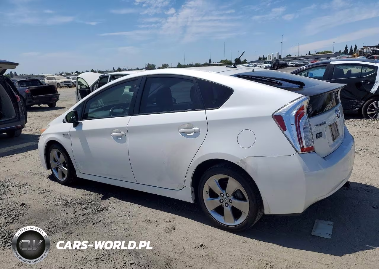 2013 Toyota Prius Persona Series Se VIN:JTDKN3DU6D5596166 - 2