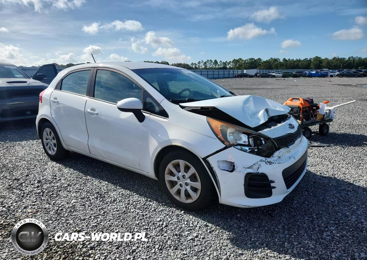 2017 Kia Rio 5 VIN:KNADM5A36H6007486 - 4