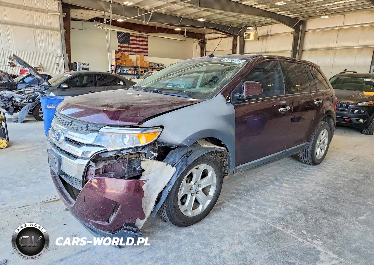 2011 Ford Edge Sel VIN:2FMDK4JC6BBA37644 - 1