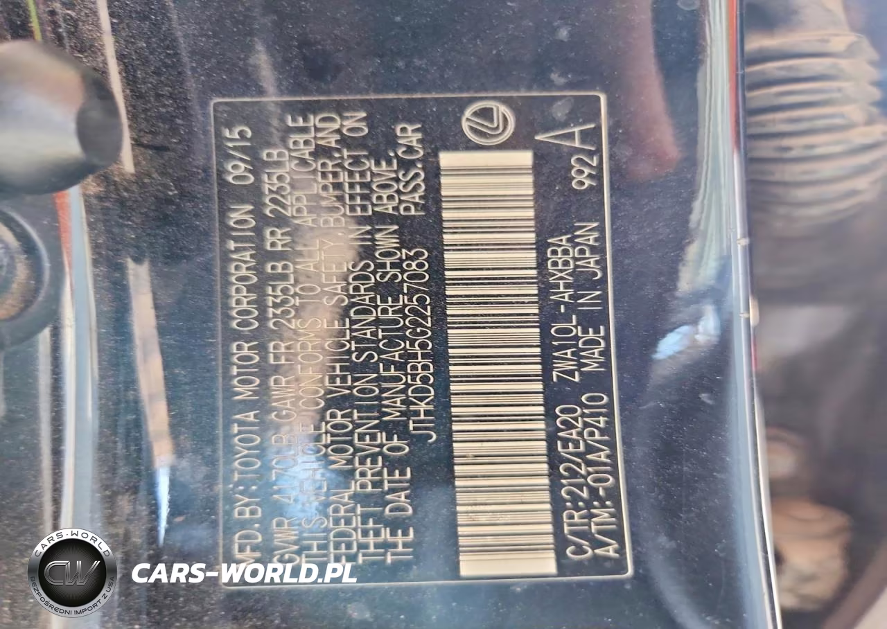 2016 Lexus Ct 200 VIN:JTHKD5BH5G2257083 - 12