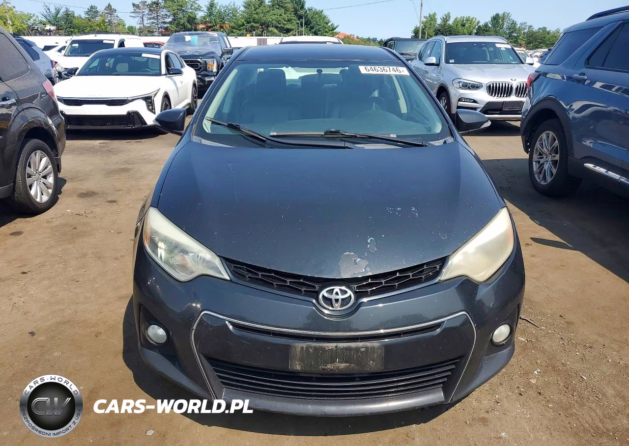 2014 Toyota Corolla S Plus VIN:2T1BURHE7EC135426 - 5