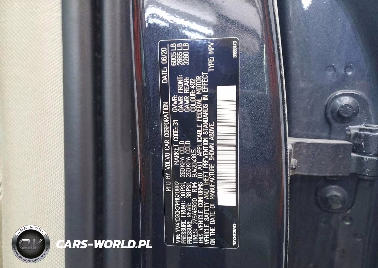 2021 Volvo Xc90 T5 Momentum VIN:YV4102CK7M1670882 - 13