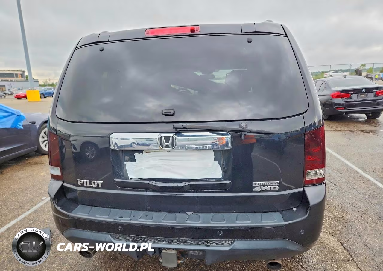 2013 Honda Pilot Touring VIN:5FNYF4H92DB016722 - 6