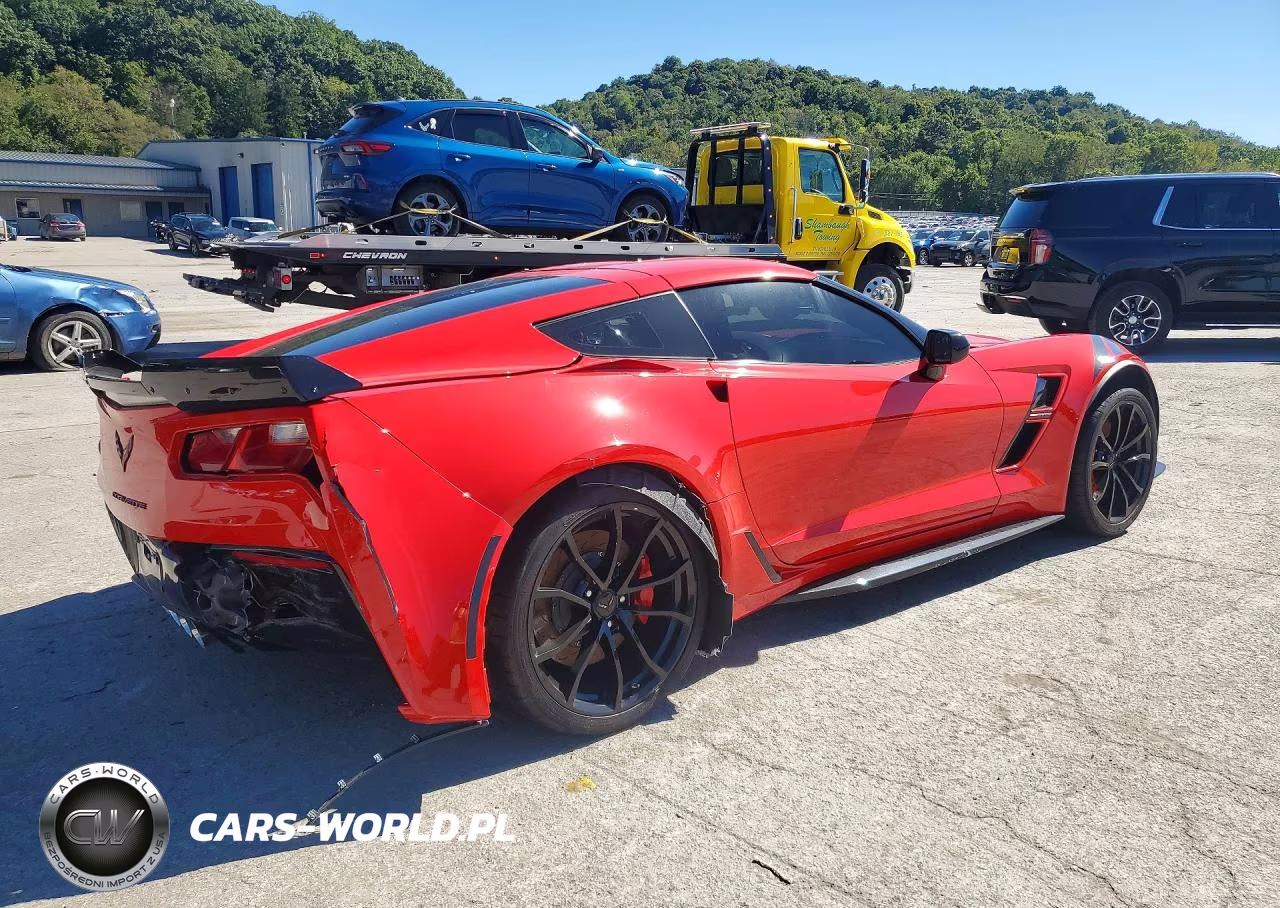 2017 Chevrolet Corvette Grand Sport 1Lt VIN:1G1YW2D77H5115965 - 3
