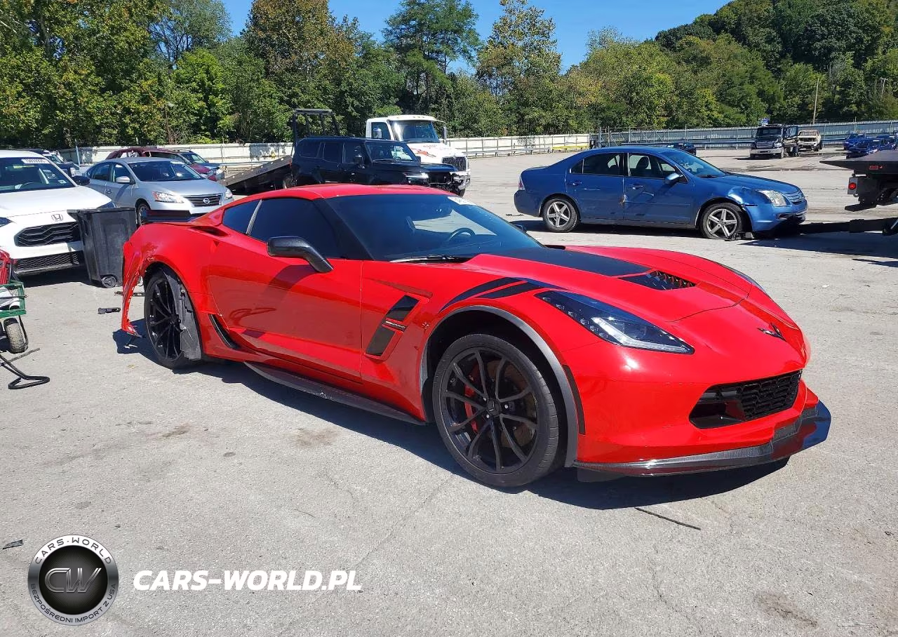 2017 Chevrolet Corvette Grand Sport 1Lt VIN:1G1YW2D77H5115965 - 4