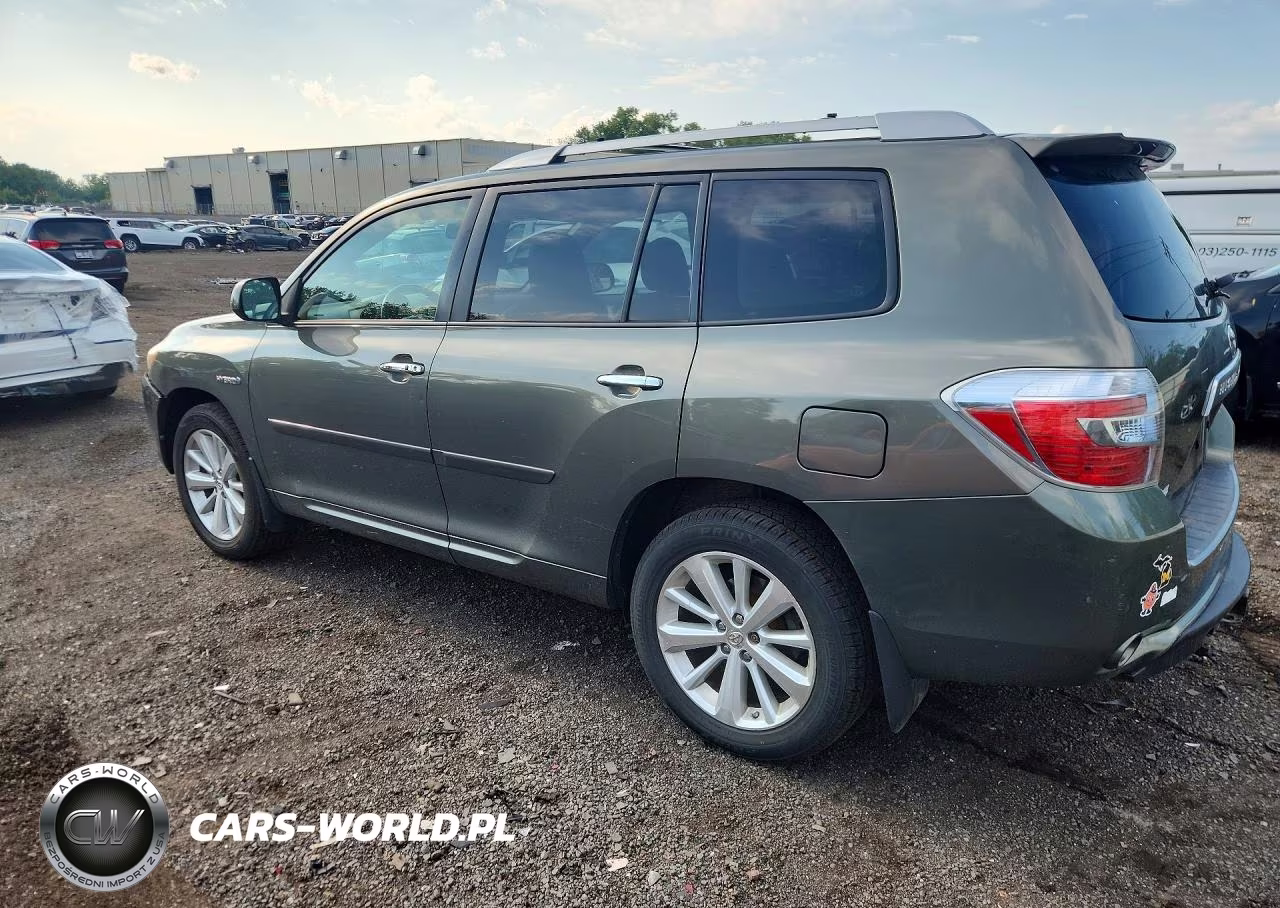 2010 Toyota Highlander Hybrid Limited VIN:JTEJW3EH6A2039857 - 2