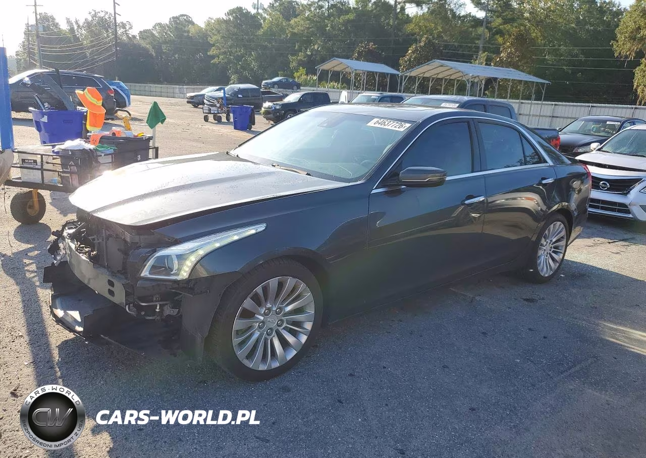 2018 Cadillac Cts Luxury VIN:1G6AR5SX9J0106873 - 1