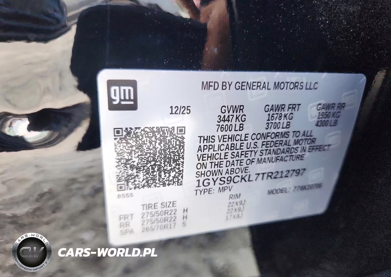 2026 Cadillac Escalade Luxury VIN:1GYS9CKL7TR212797 - 13