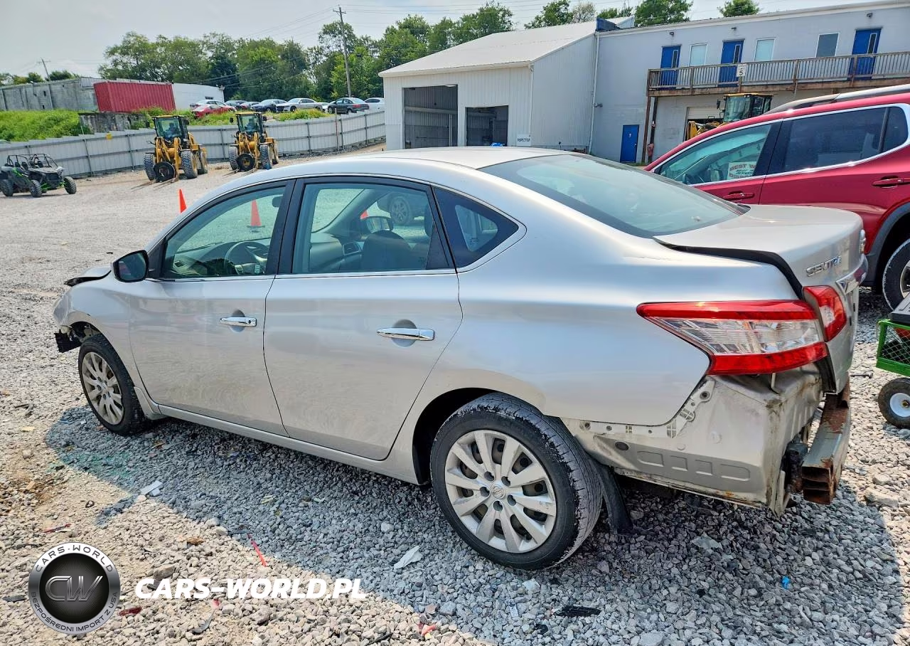 2015 Nissan Sentra S VIN:3N1AB7AP5FY274833 - 2