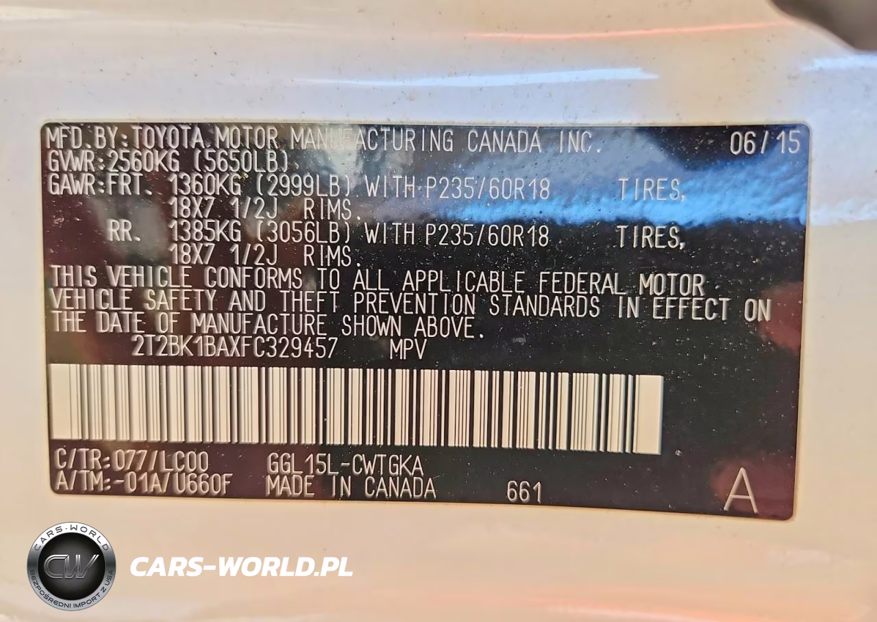 2015 Lexus Rx 350 Base VIN:2T2BK1BAXFC329457 - 13