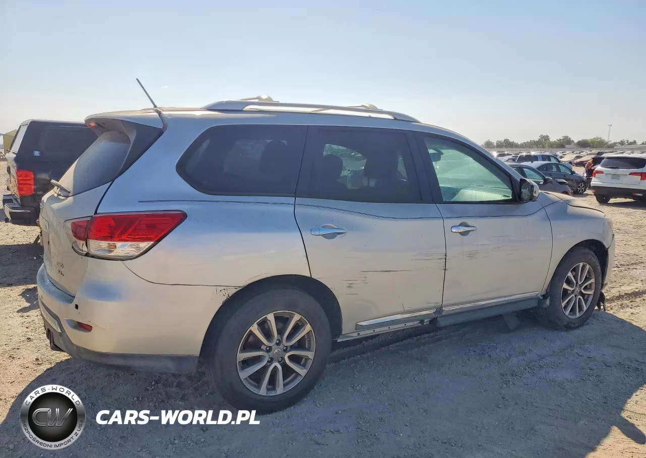 2016 Nissan Pathfinder Sl VIN:5N1AR2MM7GC610047 - 3