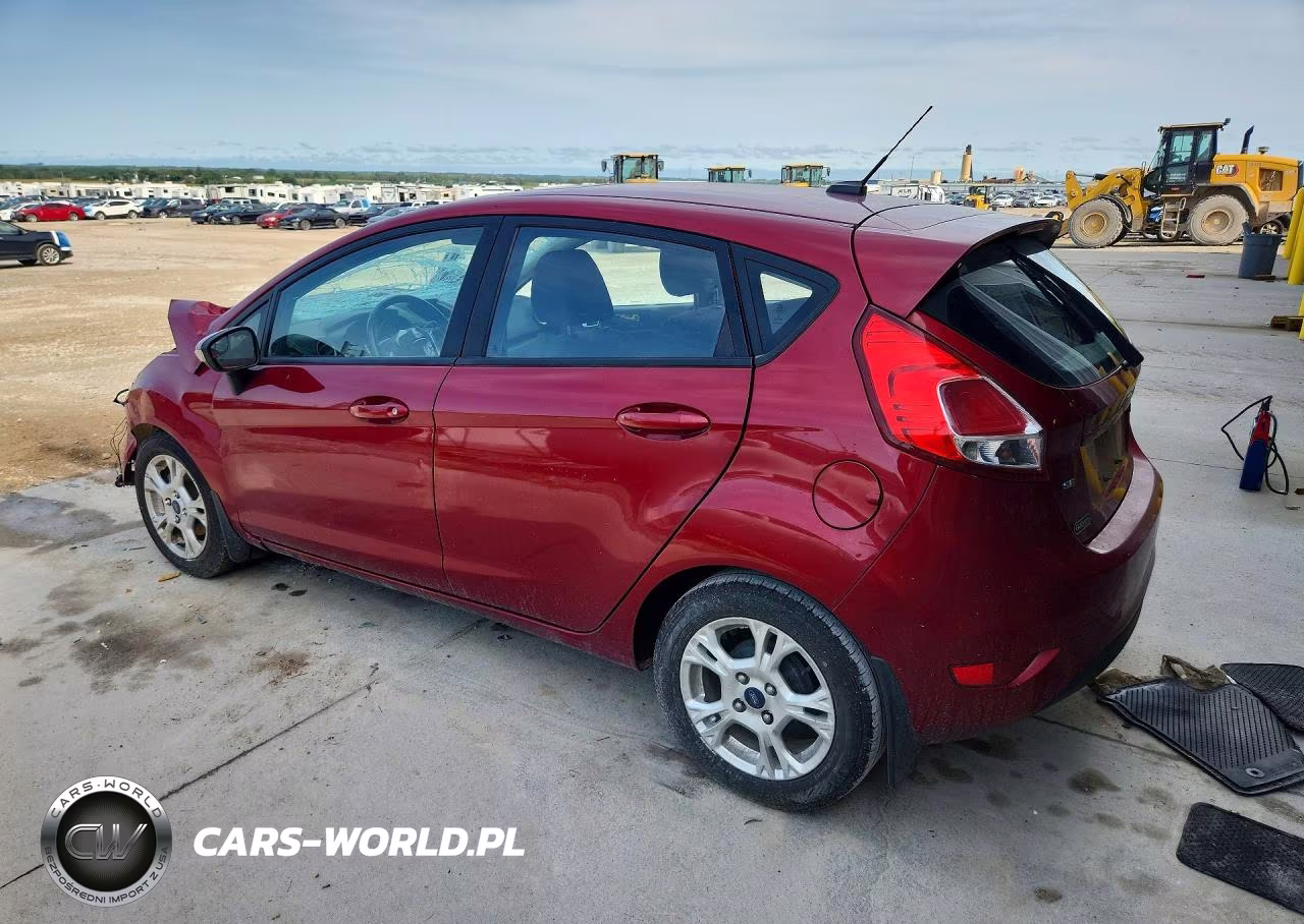 2014 Ford Fiesta Se VIN:3FADP4EJ5EM168989 - 2