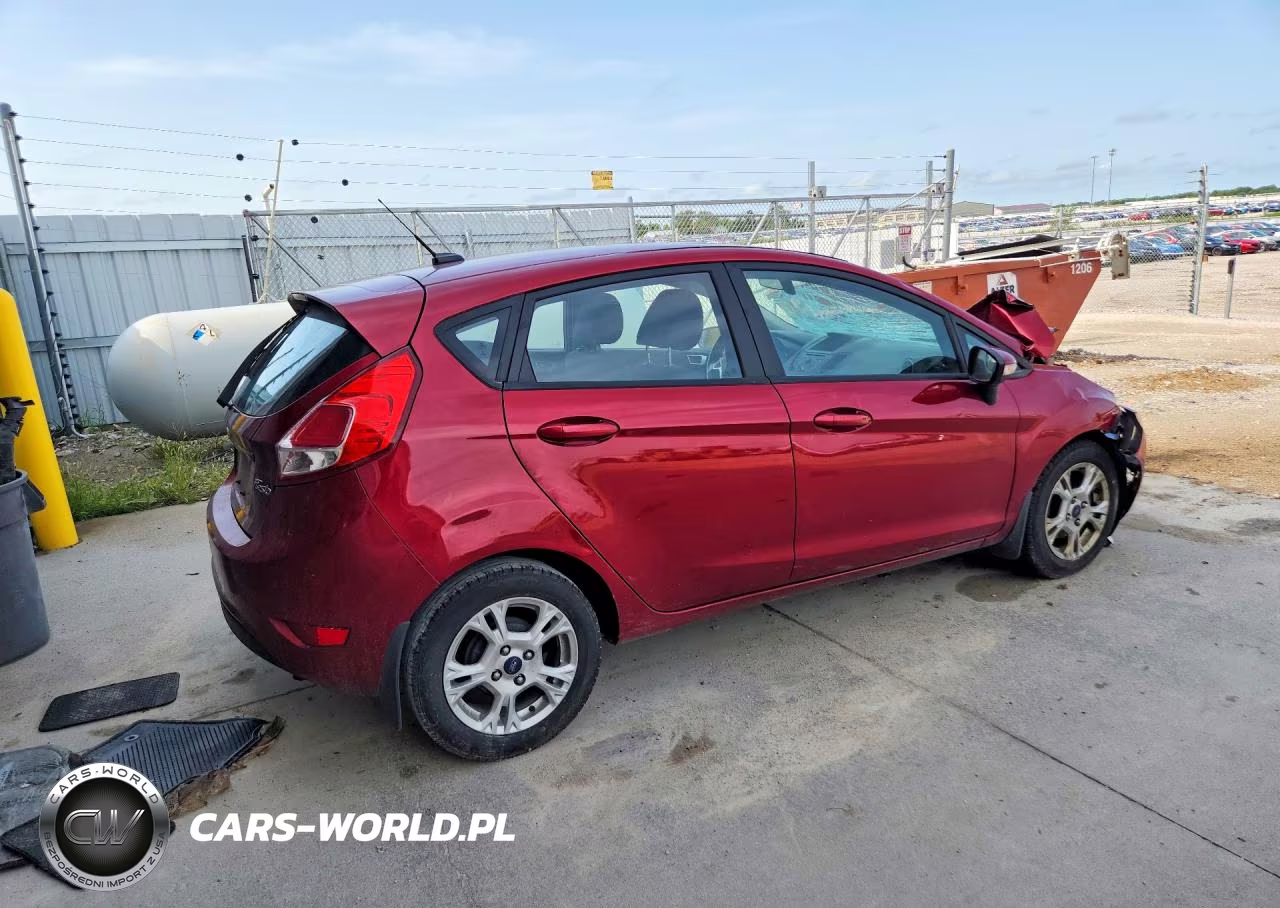 2014 Ford Fiesta Se VIN:3FADP4EJ5EM168989 - 3