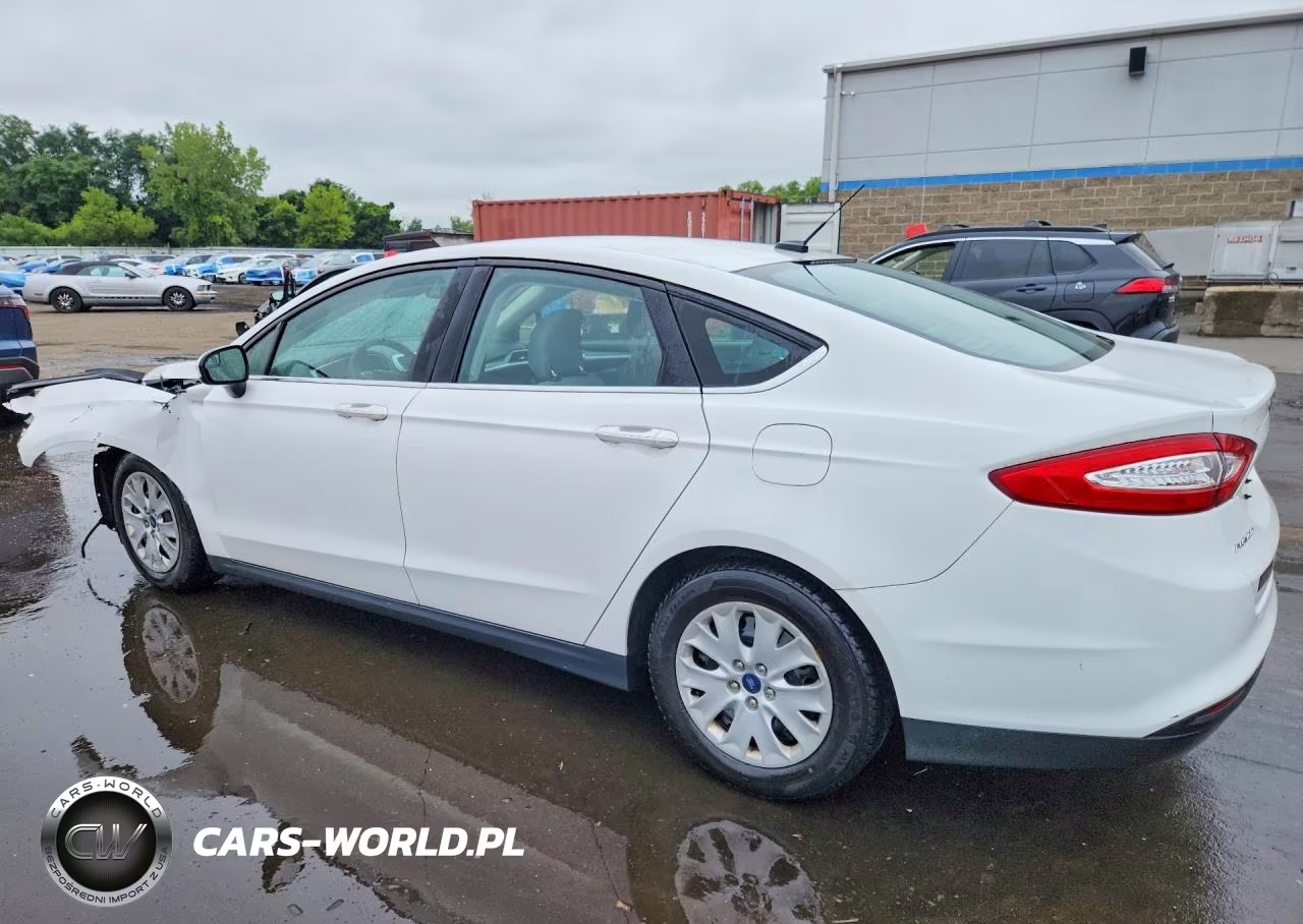 2014 Ford Fusion S VIN:1FA6P0G77E5393858 - 2