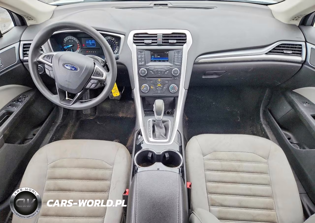 2014 Ford Fusion S VIN:1FA6P0G77E5393858 - 8