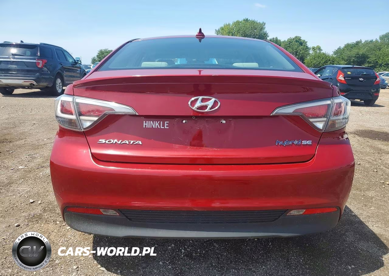 2016 Hyundai Sonata Hybrid Se VIN:KMHE24L1XGA022969 - 6