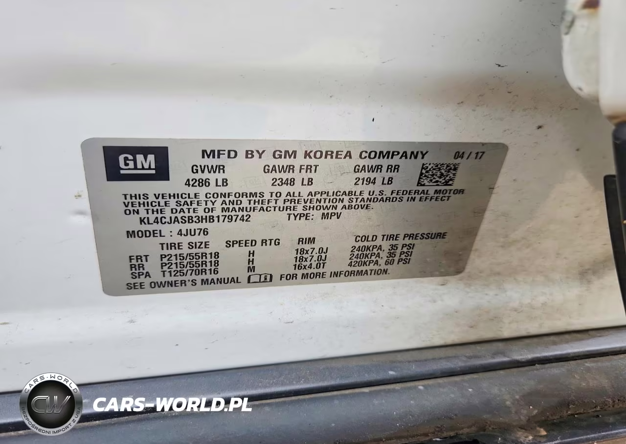 2017 Buick Encore Preferred VIN:KL4CJASB3HB179742 - 12