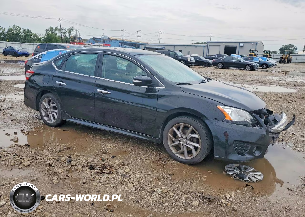 2015 Nissan Sentra Sr VIN:3N1AB7APXFY313819 - 4