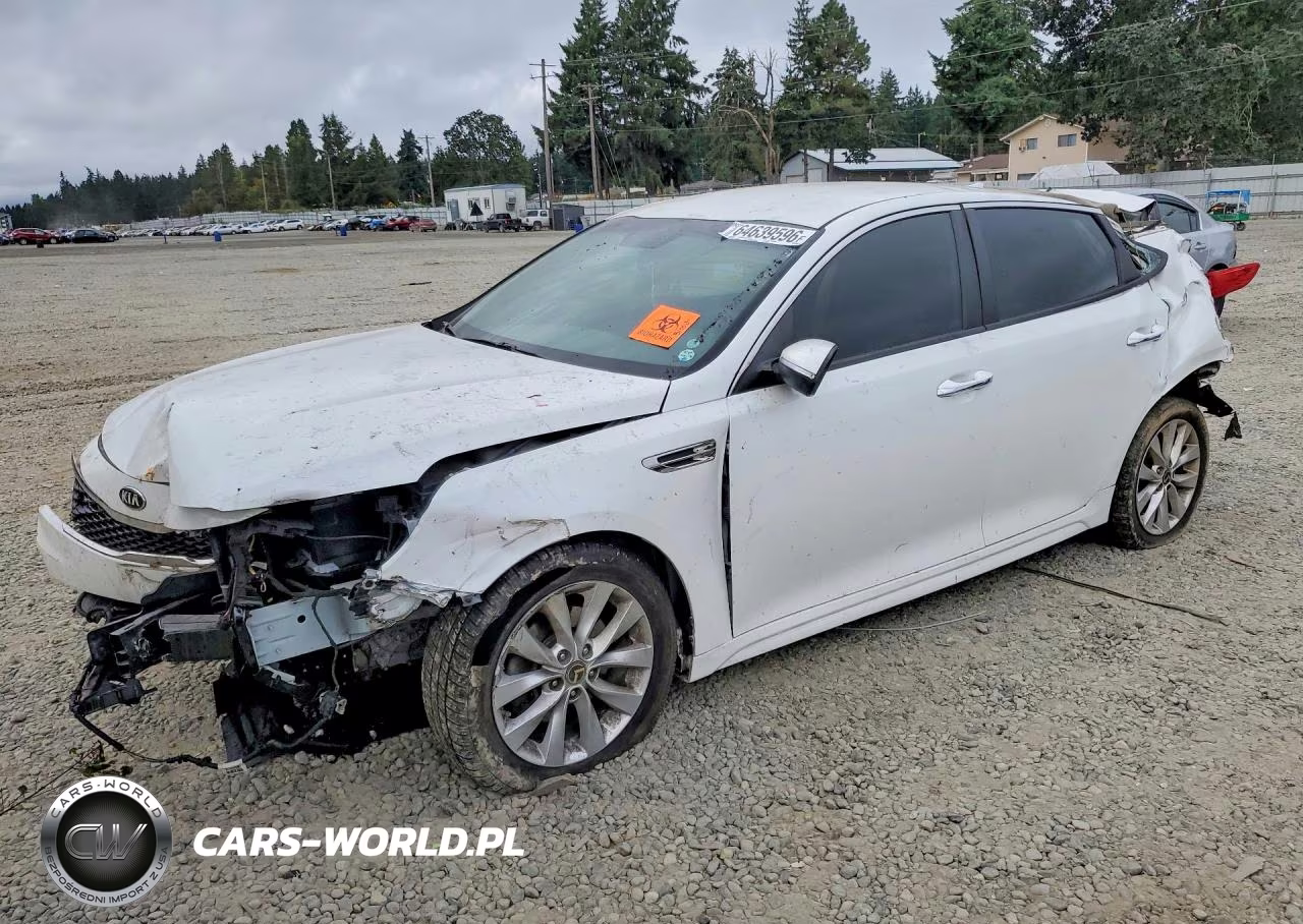 2017 Kia Optima Lx VIN:5XXGT4L36HG138882 - 1