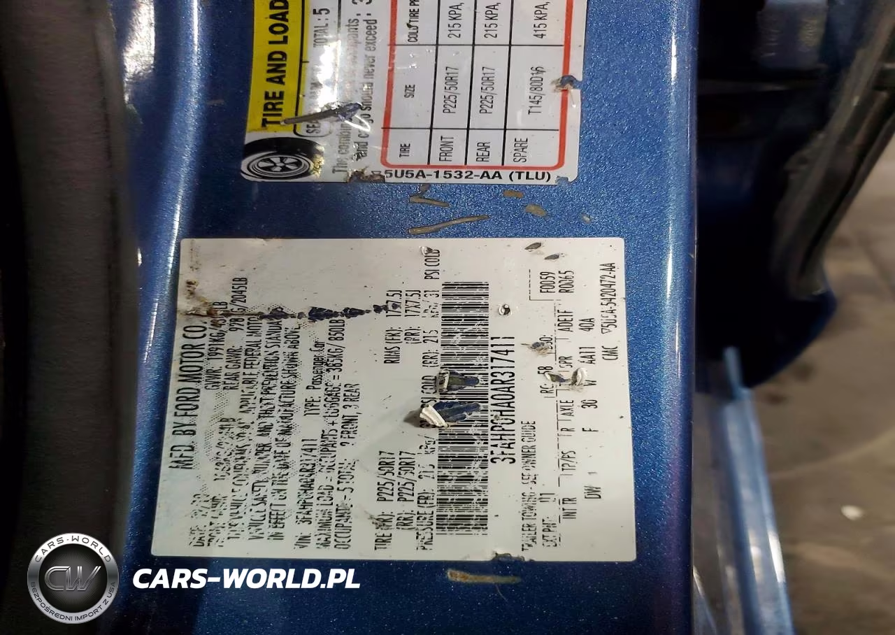 2010 Ford Fusion Se VIN:3FAHP0HA0AR317411 - 12