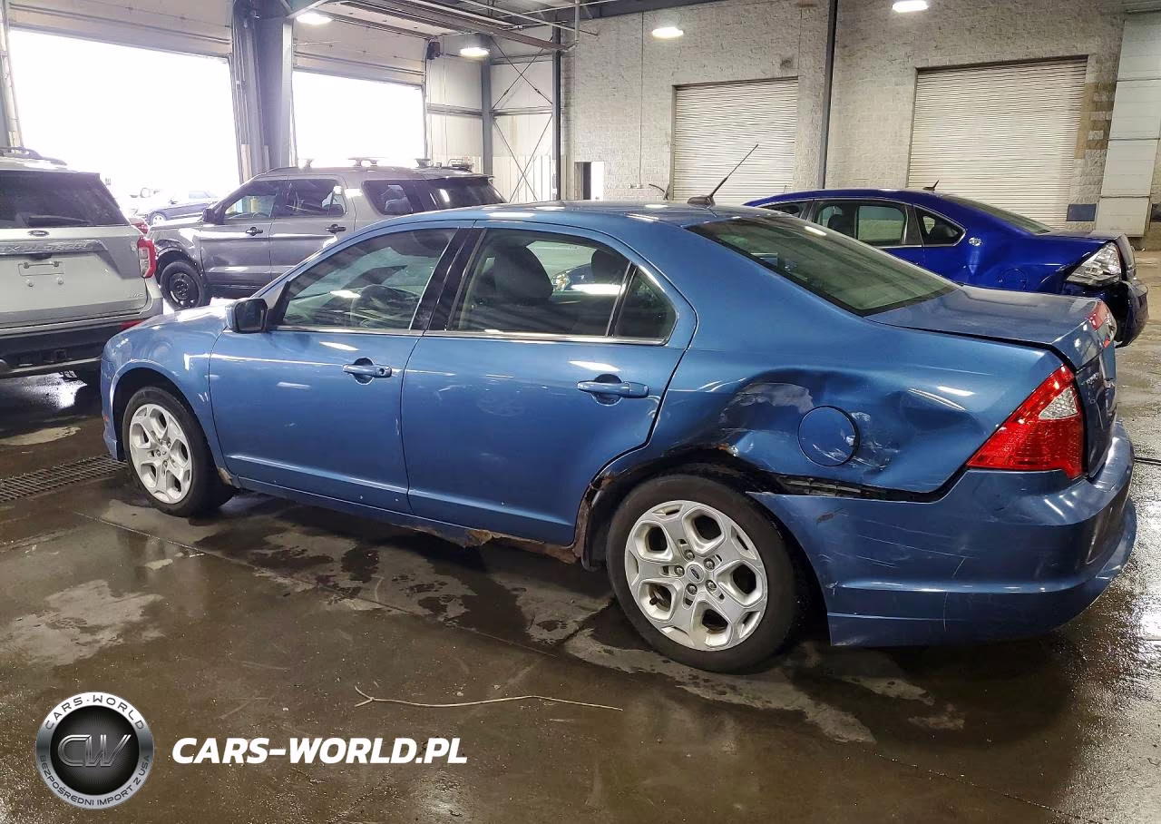 2010 Ford Fusion Se VIN:3FAHP0HA0AR317411 - 2