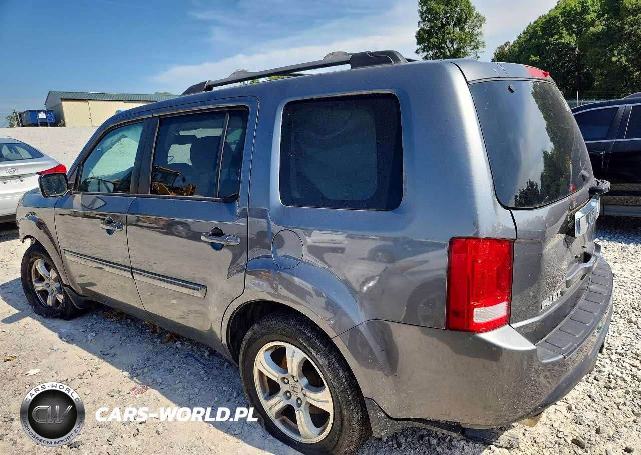 2013 Honda Pilot Exl VIN:5FNYF3H68DB027434 - 2