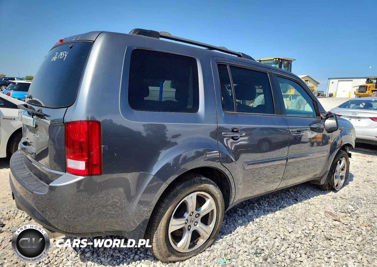 2013 Honda Pilot Exl VIN:5FNYF3H68DB027434 - 3