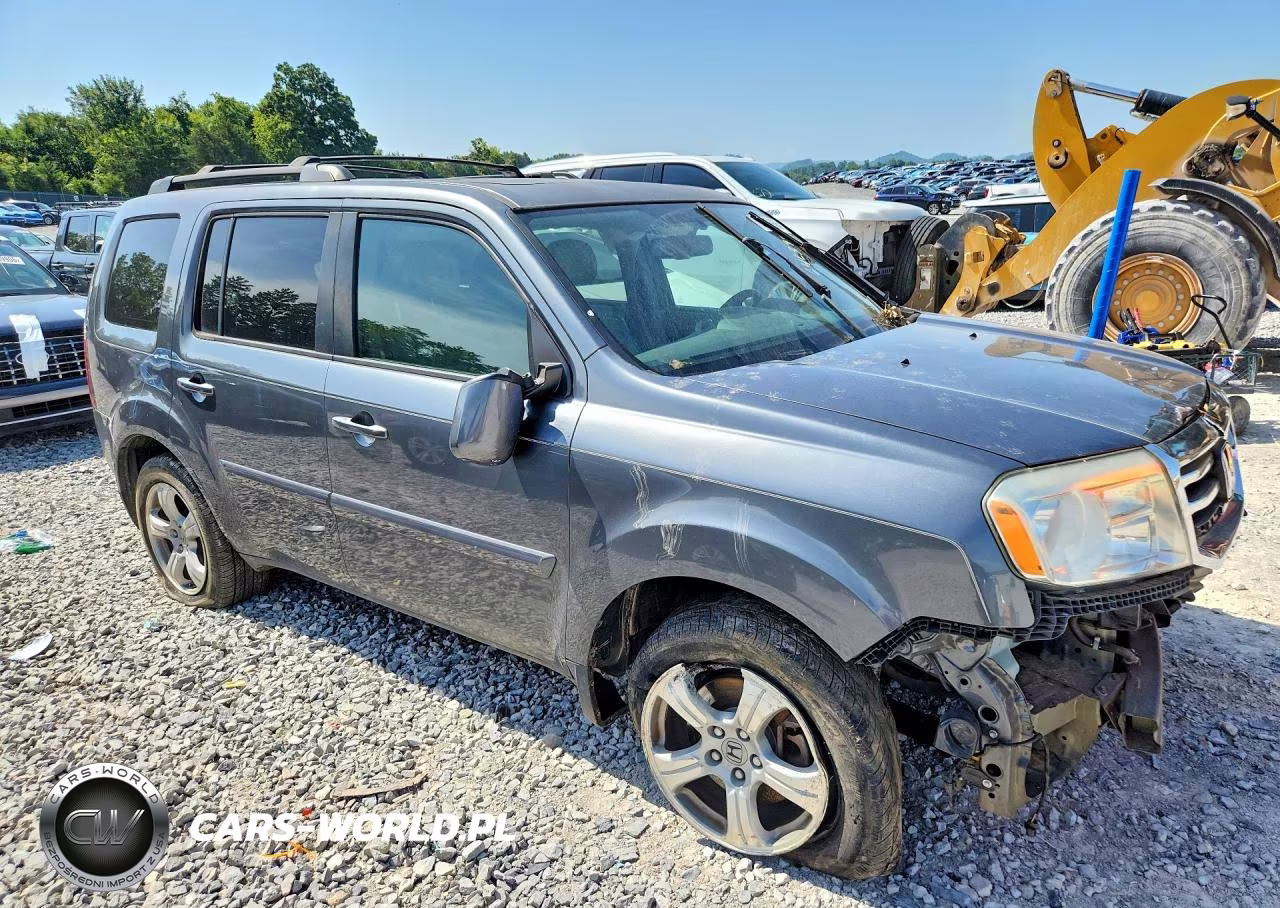 2013 Honda Pilot Exl VIN:5FNYF3H68DB027434 - 4