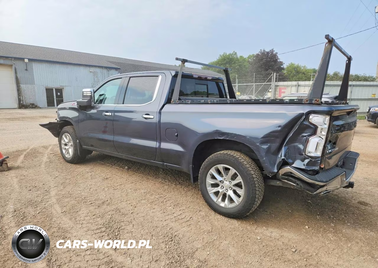 2021 Chevrolet Silverado K1500 Ltz VIN:1GCUYGET2MZ109924 - 2