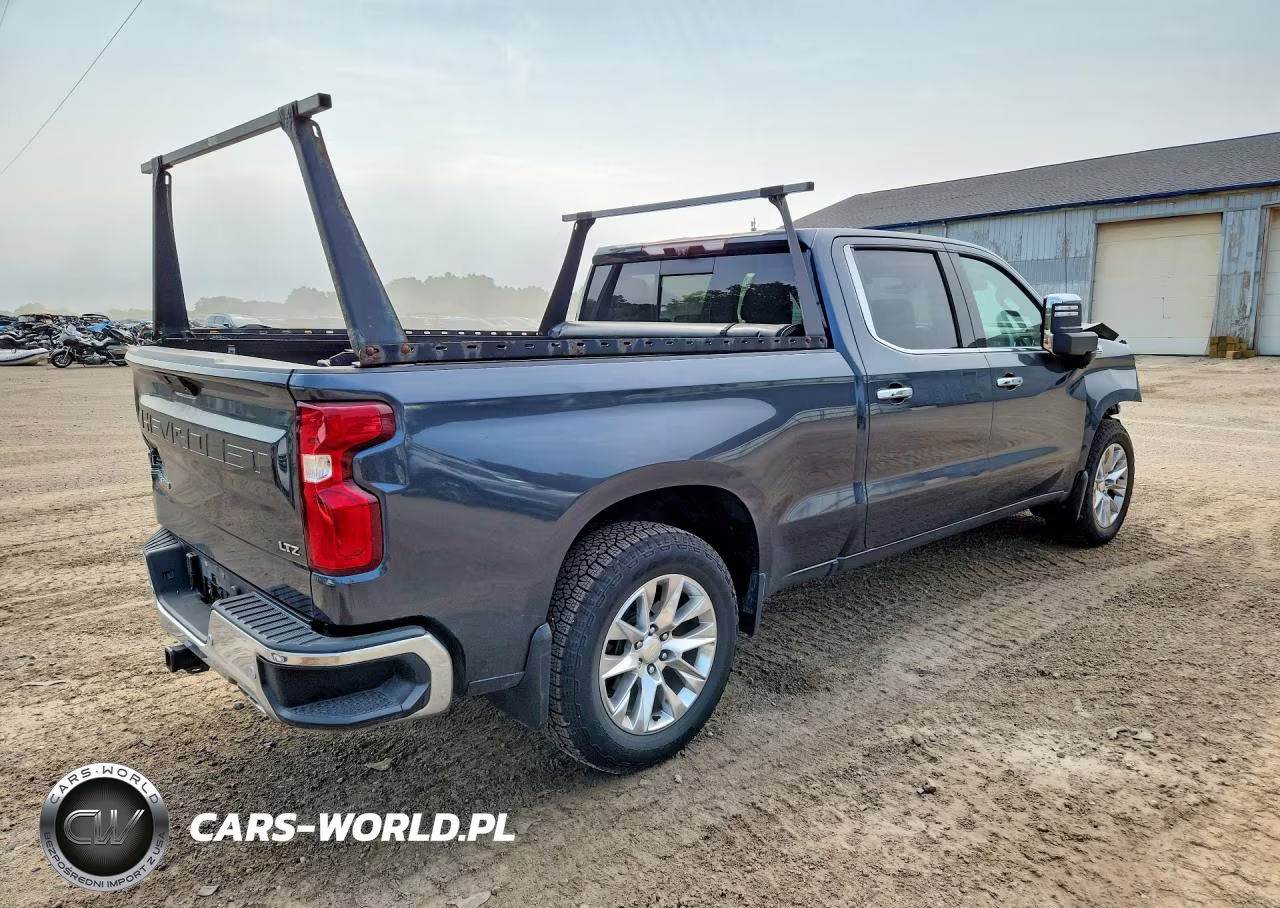 2021 Chevrolet Silverado K1500 Ltz VIN:1GCUYGET2MZ109924 - 3