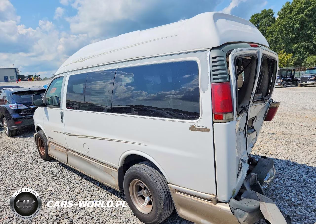 2001 GMC Savana Rv G1500 VIN:1GDFG15R911126321 - 2