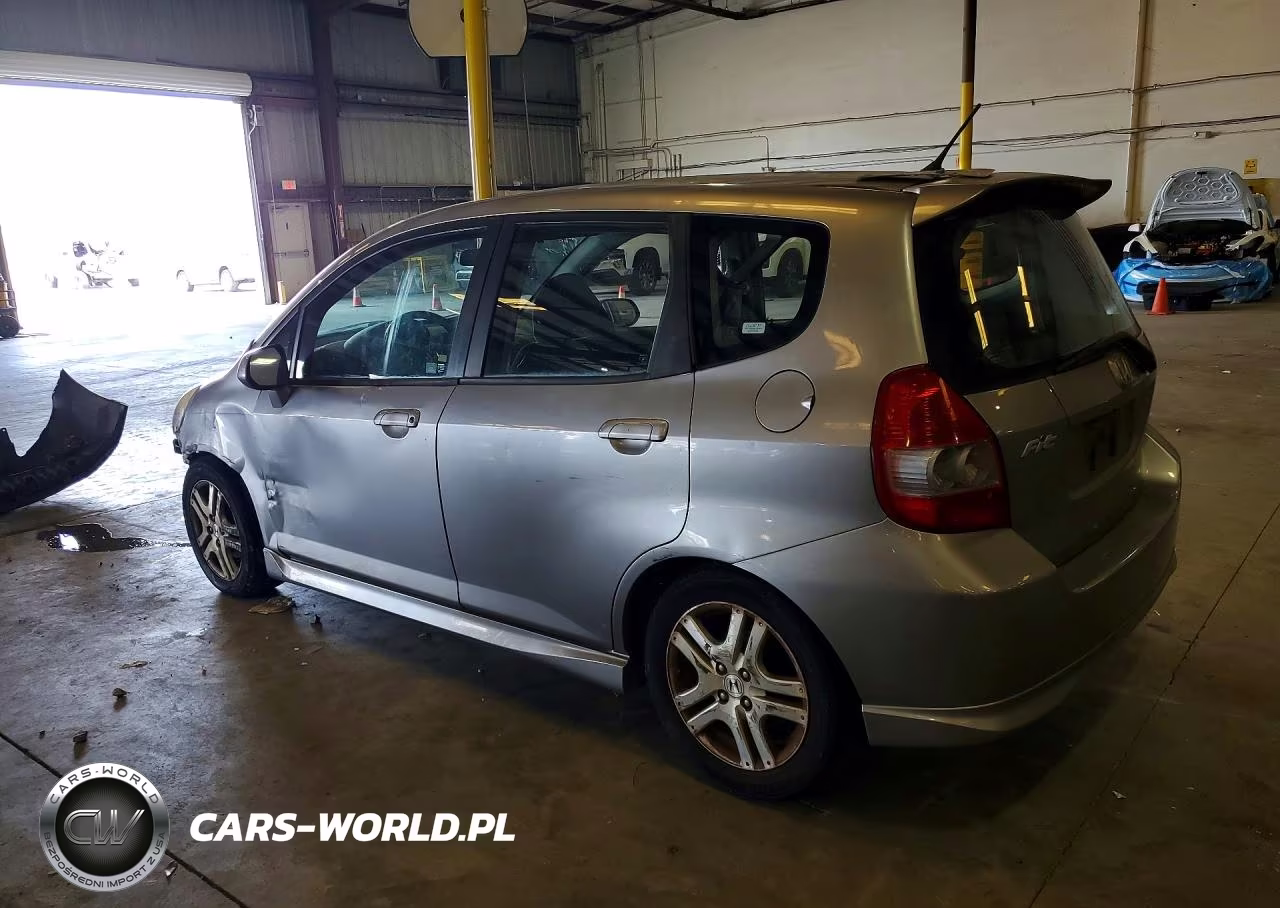 2007 Honda Fit S VIN:JHMGD386X7S052410 - 2