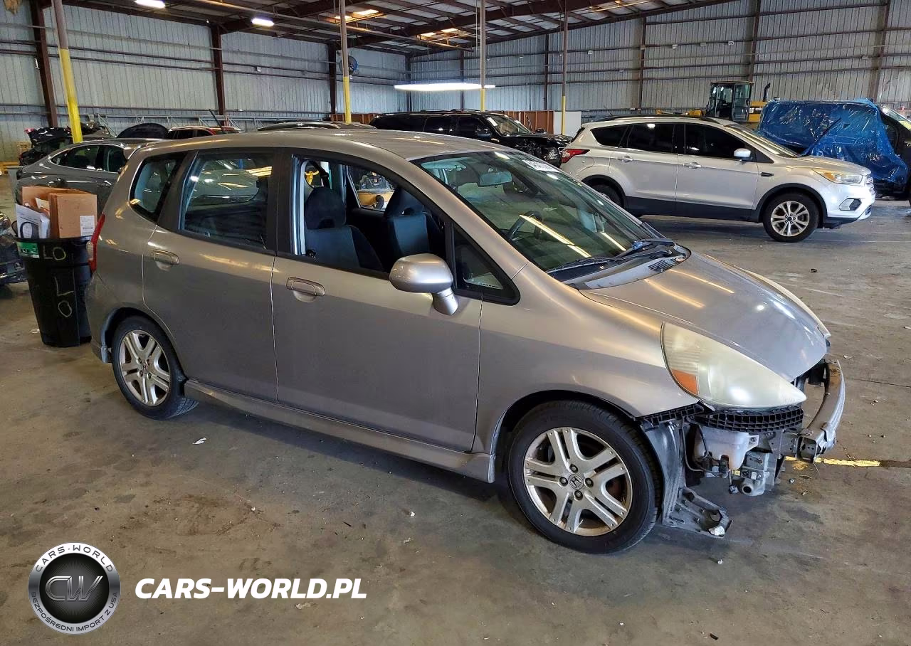 2007 Honda Fit S VIN:JHMGD386X7S052410 - 4