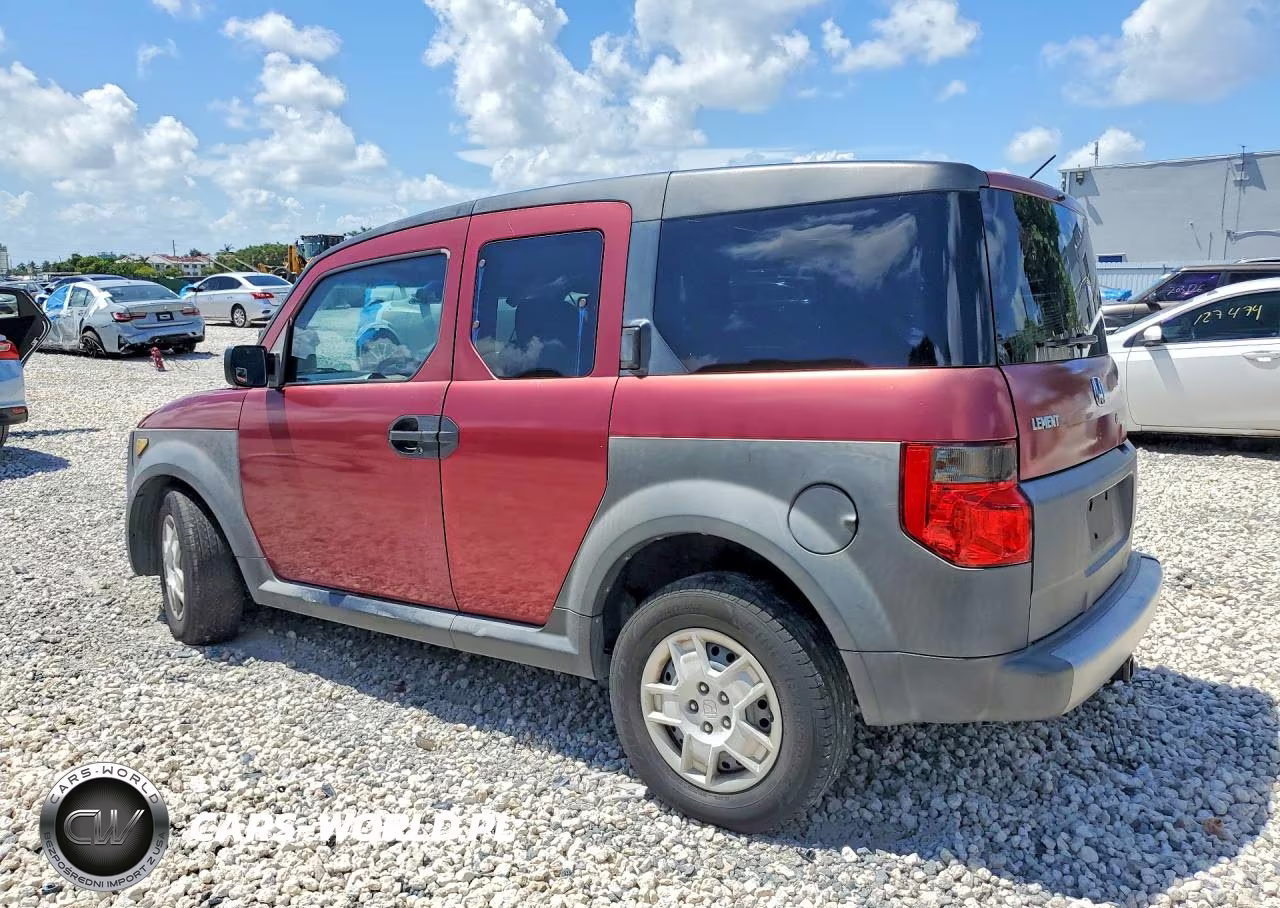 2007 Honda Element Lx VIN:5J6YH183X7L012787 - 2