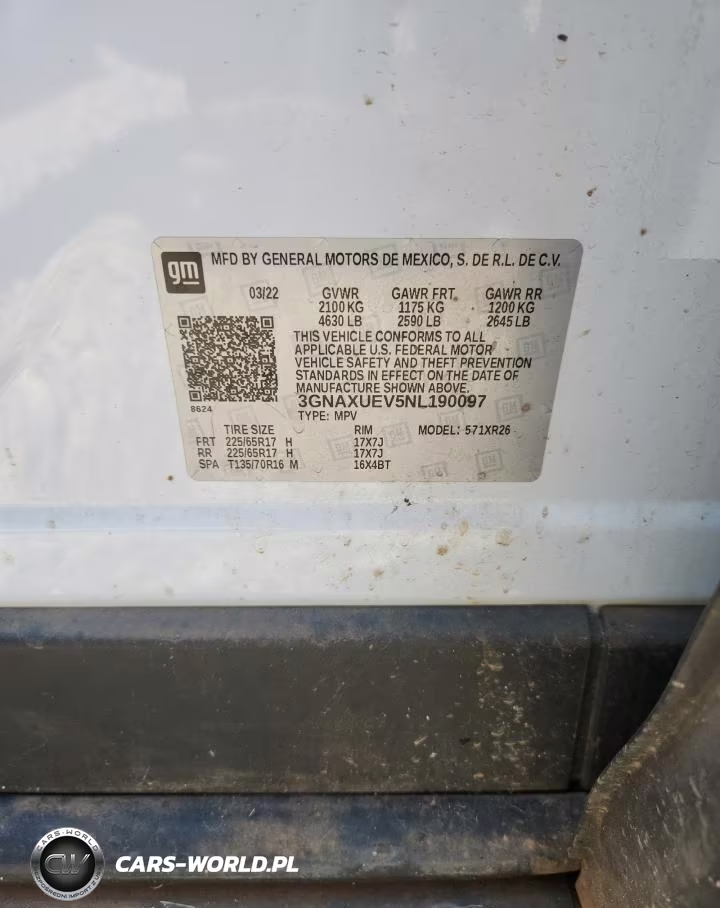 2022 Chevrolet Equinox Lt VIN:3GNAXUEV5NL190097 - 14