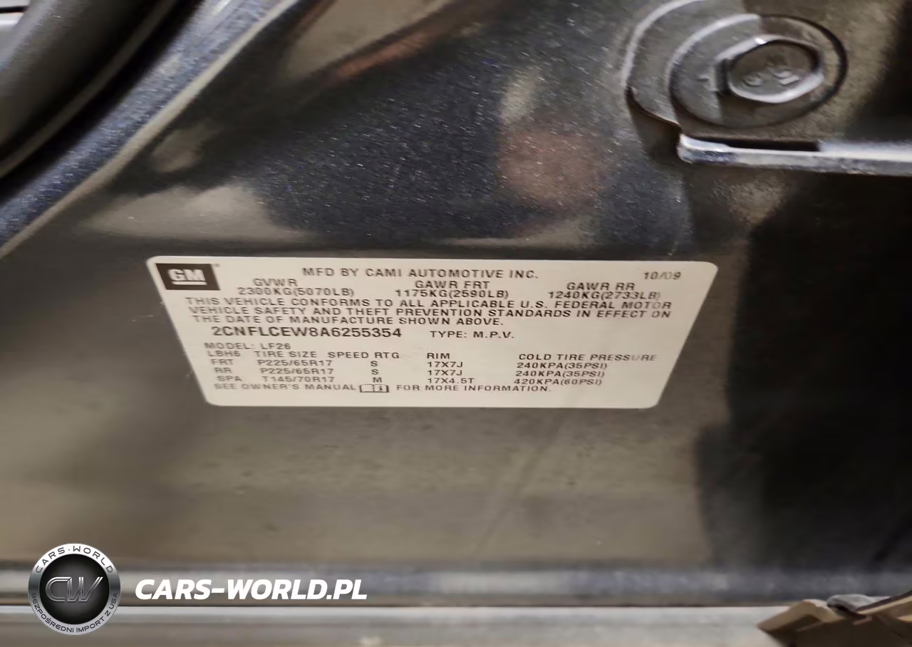 2010 Chevrolet Equinox Ls VIN:2CNFLCEW8A6255354 - 13
