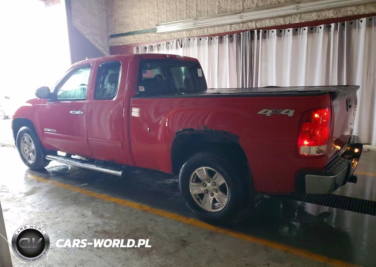2012 GMC Sierra K1500 Sle VIN:1GTR2VE71CZ124489 - 2