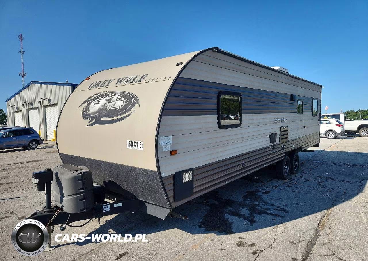 2017 Forest River Grey Wolf Camper VIN:4X4TCKB20HK040636 - 2