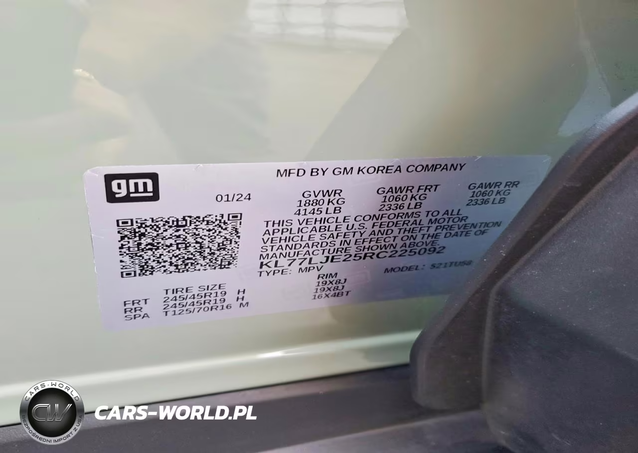 2024 Chevrolet Trax 2Rs VIN:KL77LJE25RC225092 - 13