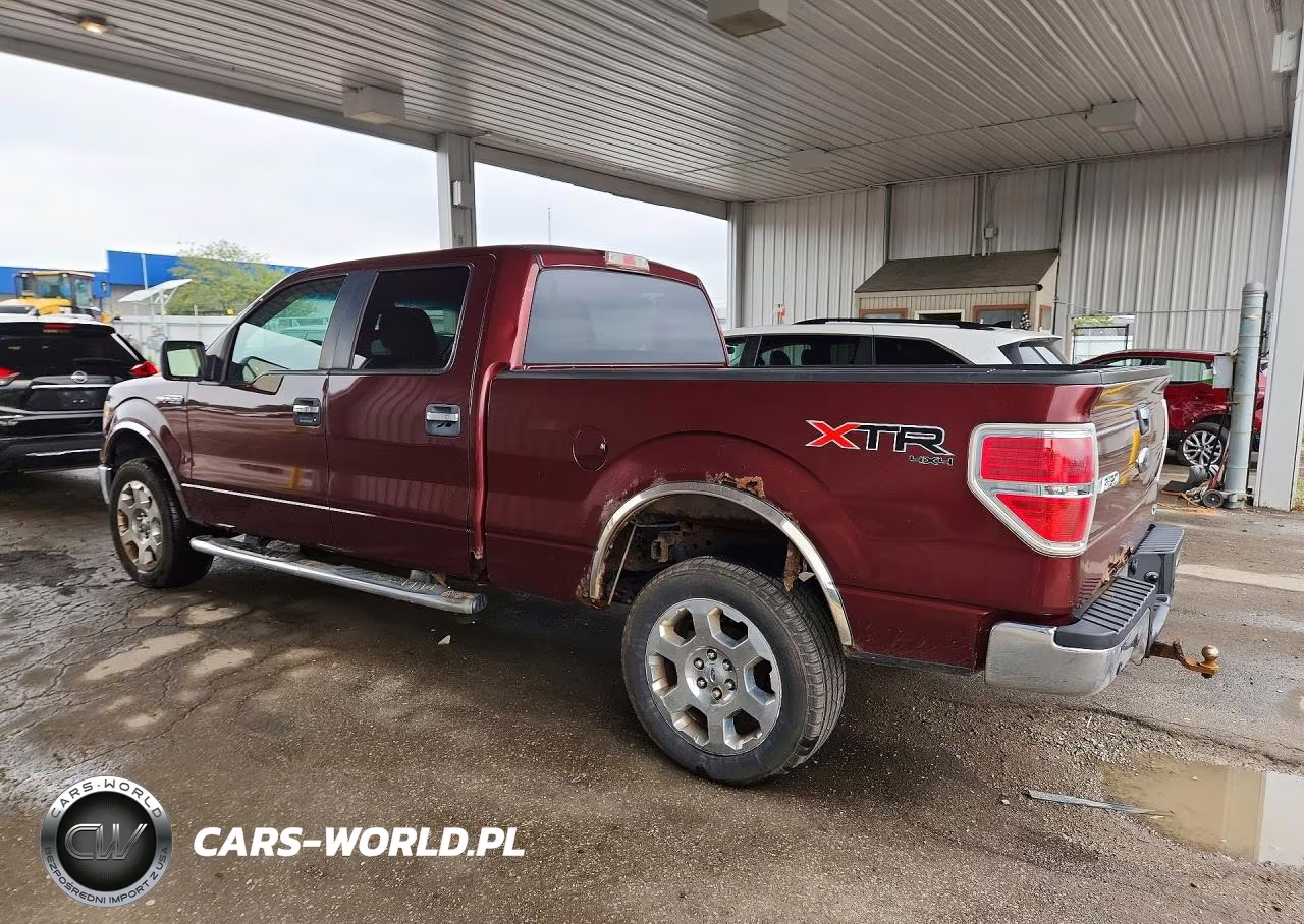 2010 Ford F150 Supercrew VIN:1FTFW1EV7AFC12380 - 2