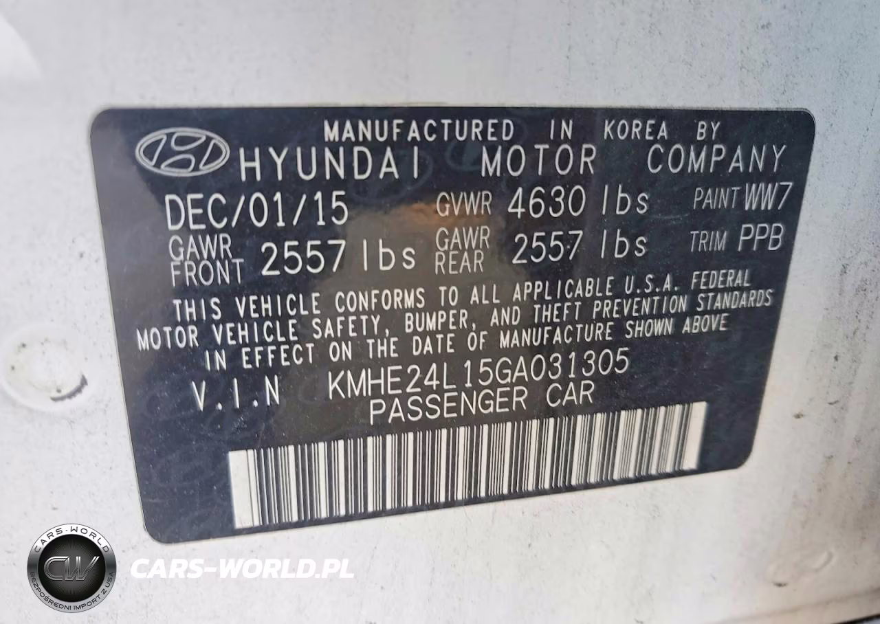 2016 Hyundai Sonata Hybrid Se VIN:KMHE24L15GA031305 - 12