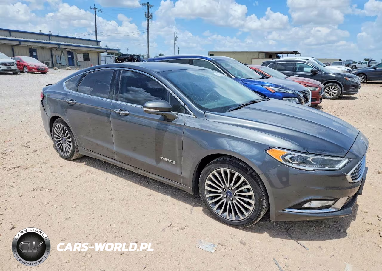 2018 Ford Fusion Titanium-Platinum Hev VIN:3FA6P0RU7JR128139 - 4