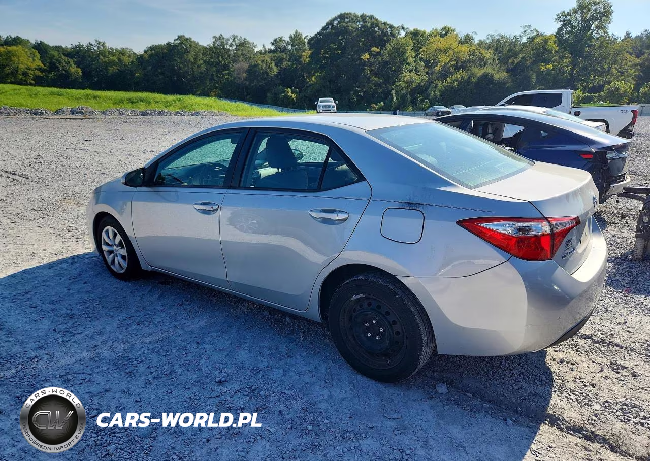 2015 Toyota Corolla Le VIN:2T1BURHEXFC268747 - 2