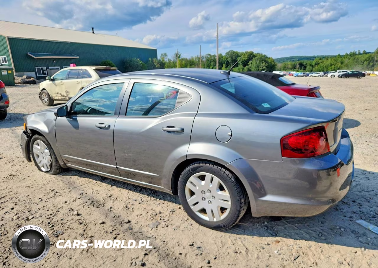 2012 Dodge Avenger Se VIN:1C3CDZAB3CN323654 - 2