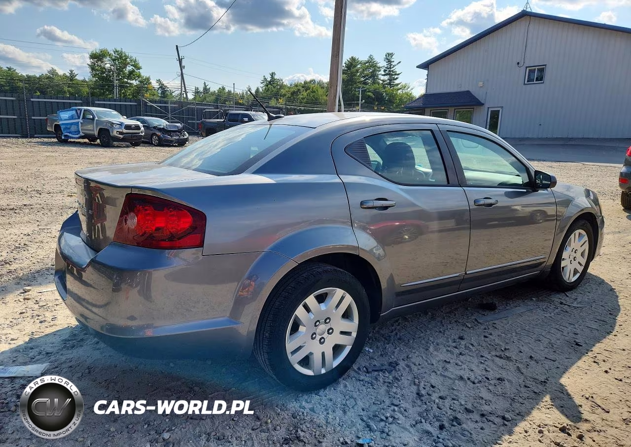 2012 Dodge Avenger Se VIN:1C3CDZAB3CN323654 - 3